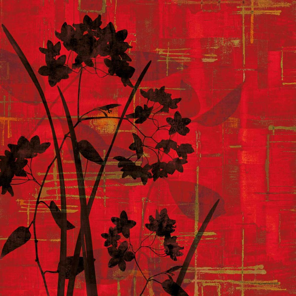 Silhouette on Red