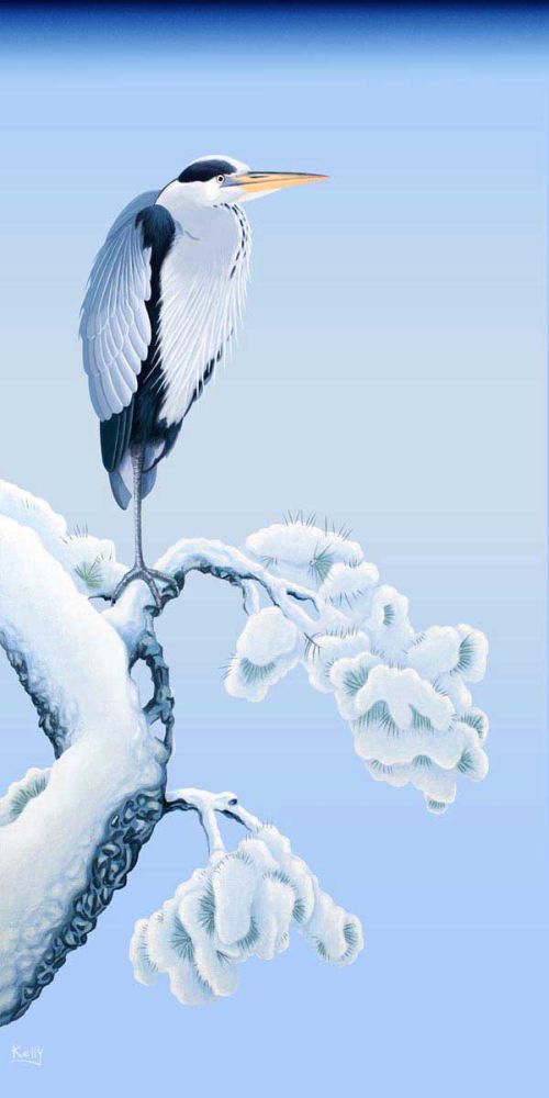 Winter Heron