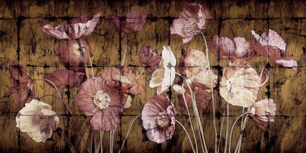 Poppies on Gold