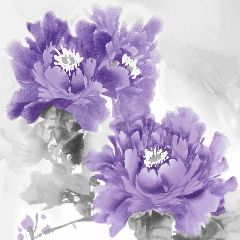 Flower Bloom in Amethyst I