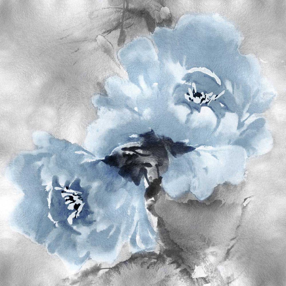 Flower Bloom on Silver II