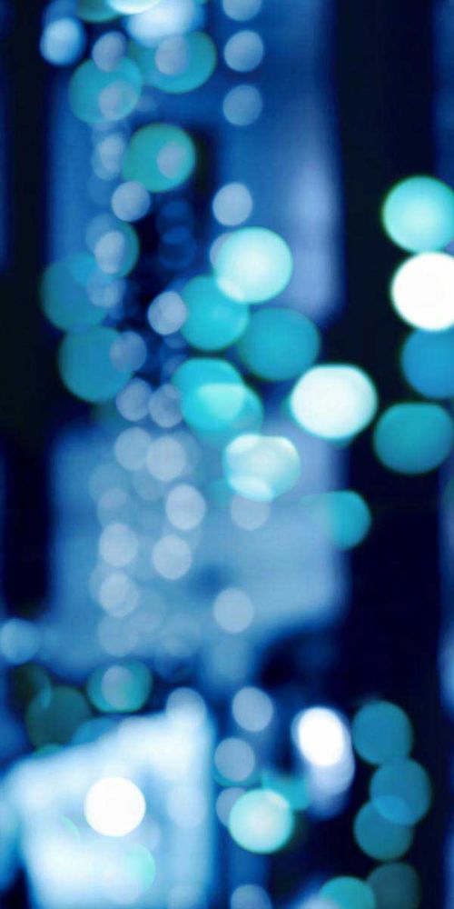 Brilliant Blue Triptych I