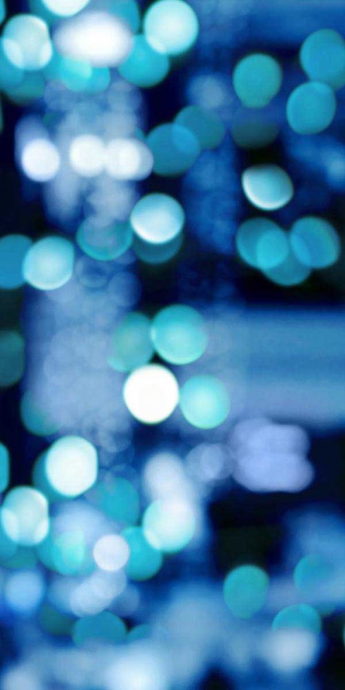 Brilliant Blue Triptych III