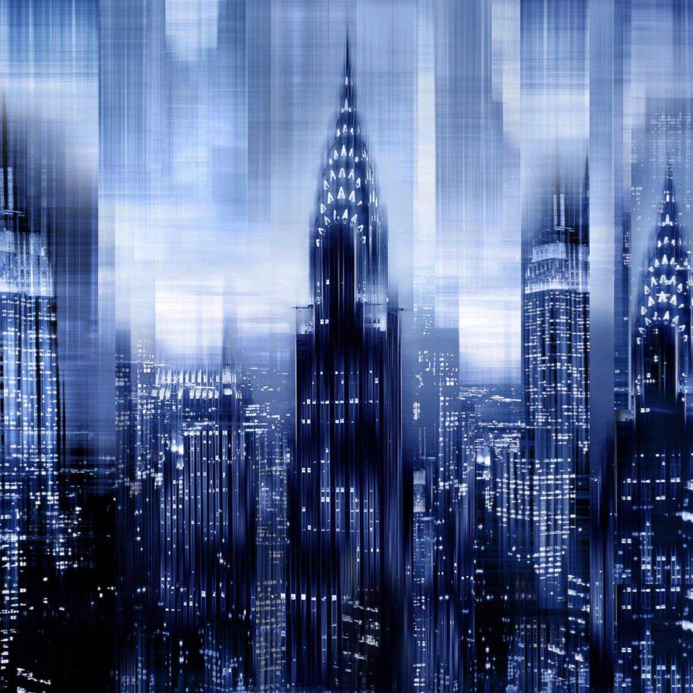 NYC - Reflections in Blue I