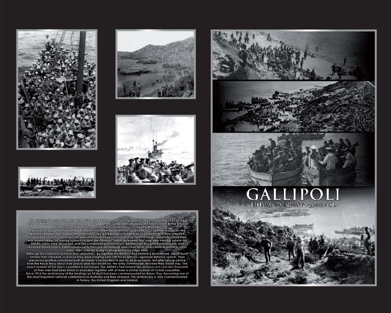 Landing At Gallipoli