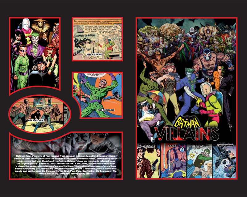 Batman Villains DC Comics