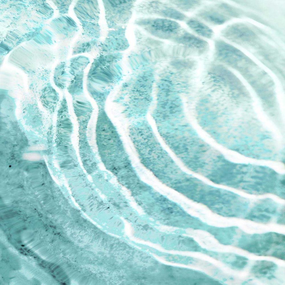 Aqua Ripple Reflection I