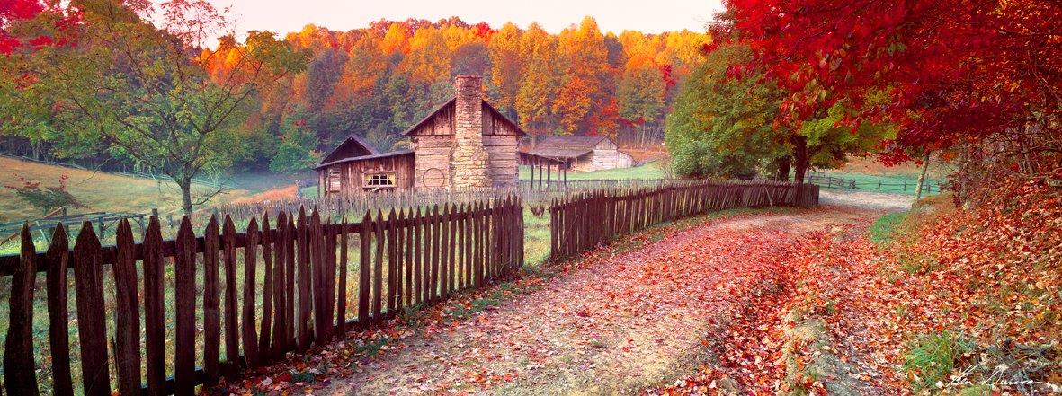 Pioneer Farm Twin Falls State Park West Virginia USA