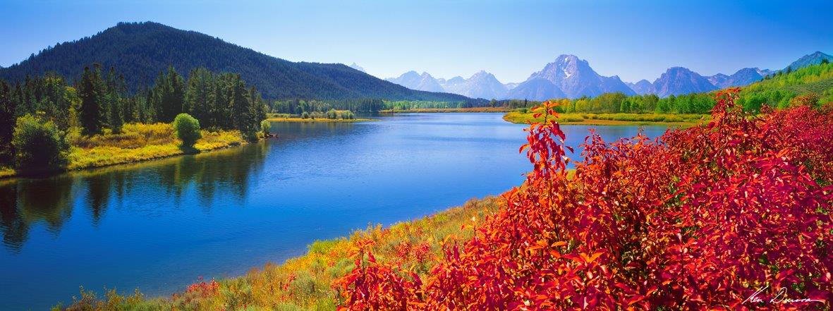 Oxbow Bend Grand Teton National Park Wyoming USA