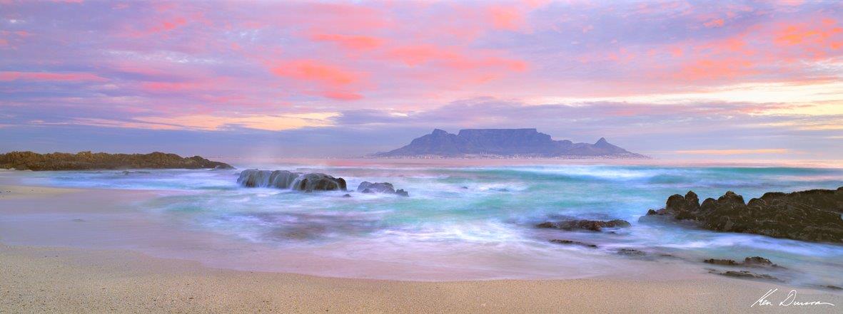 Sunset Table Mountains South Africa
