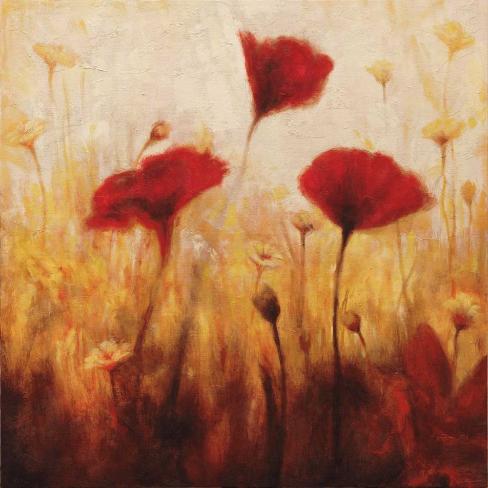 Poppies and Daisies I