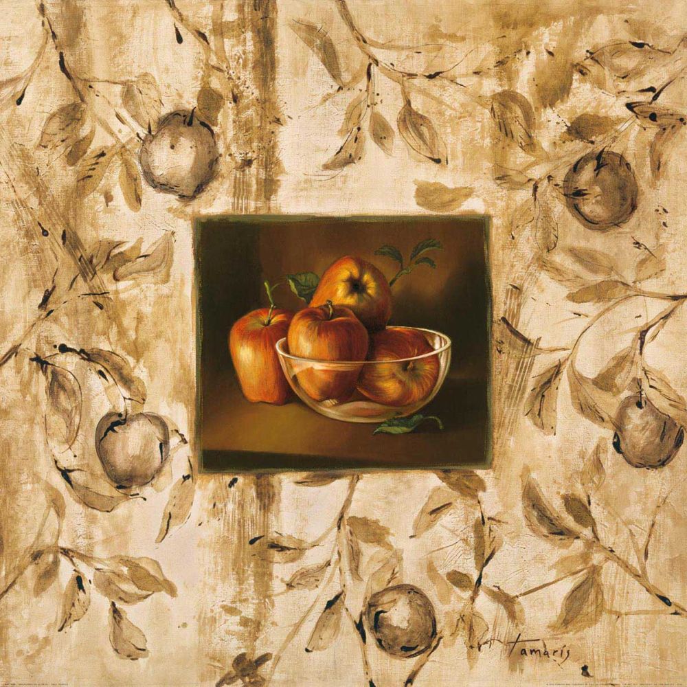 Manzanas en la mesa