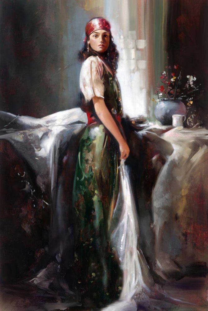 Girl By The Window