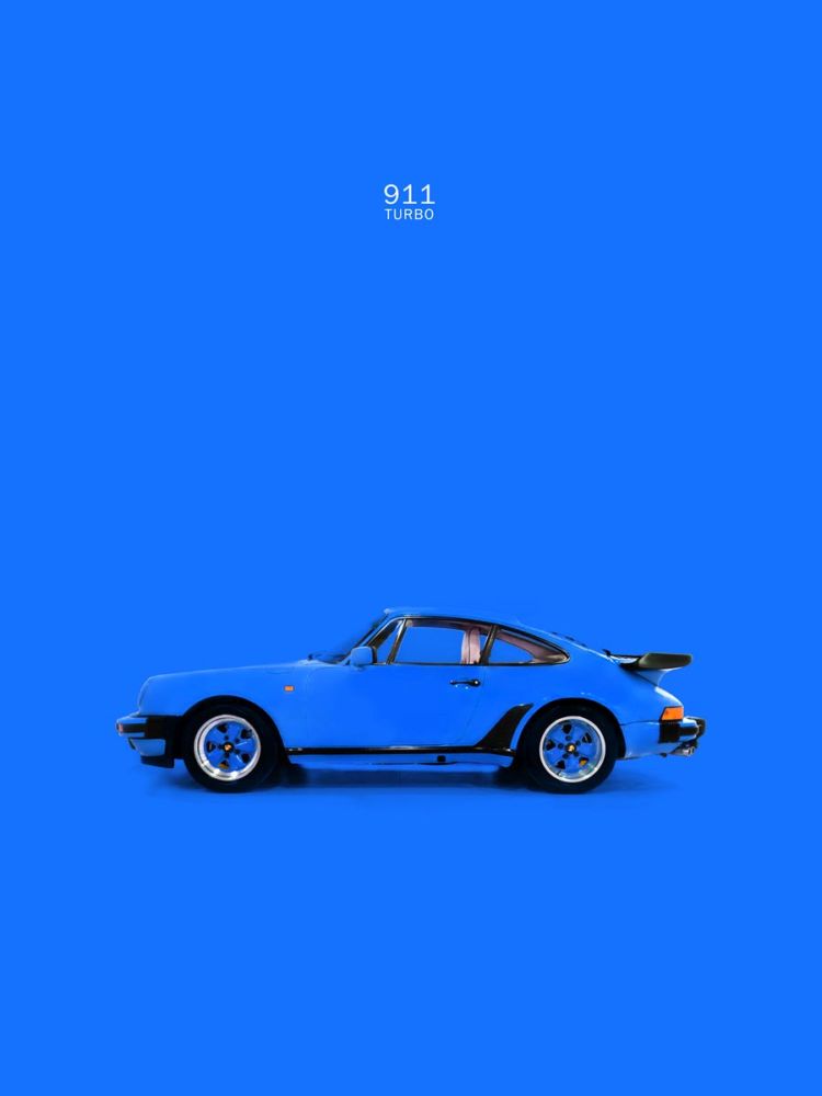 Porsche 911 Turbo Blue