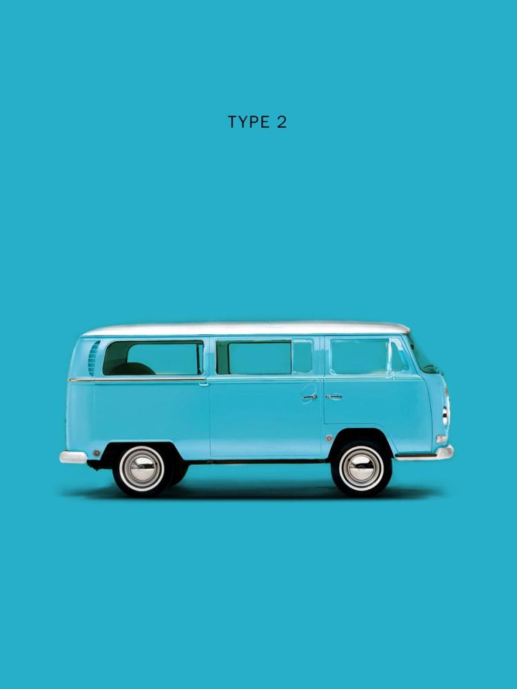 VW Type 2  Sky Blue