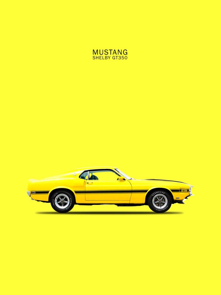 Mustang Shelby GT350 69 Yellow