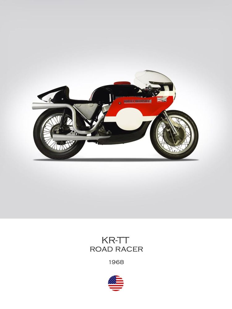 HD KR TT Road Racer 1968