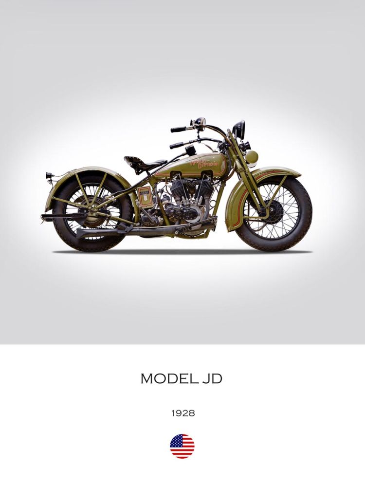 Harley Davidson Model JD 1928