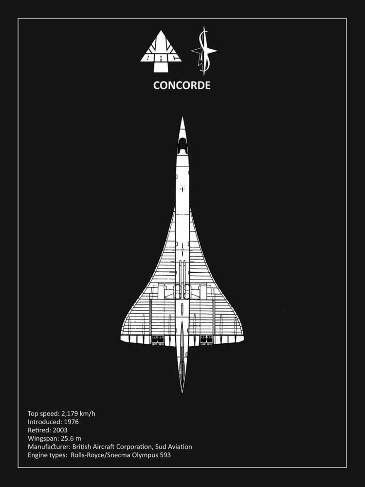 BAE Concorde Black