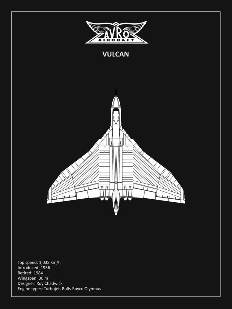 BP Avro Vulcan Black
