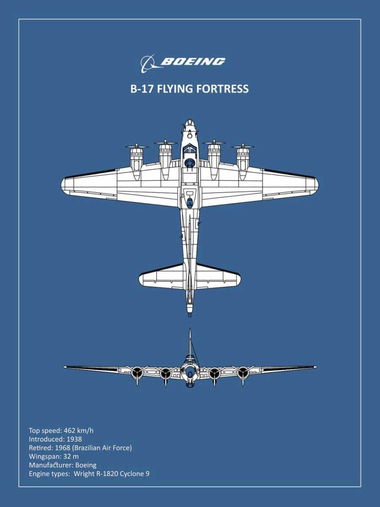 BP B17 FlyingFortress