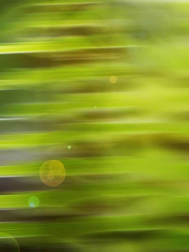 Abstract green flora
