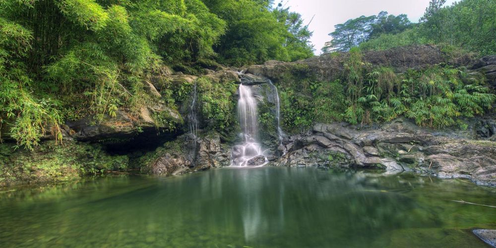 Waterfall in Soft Light