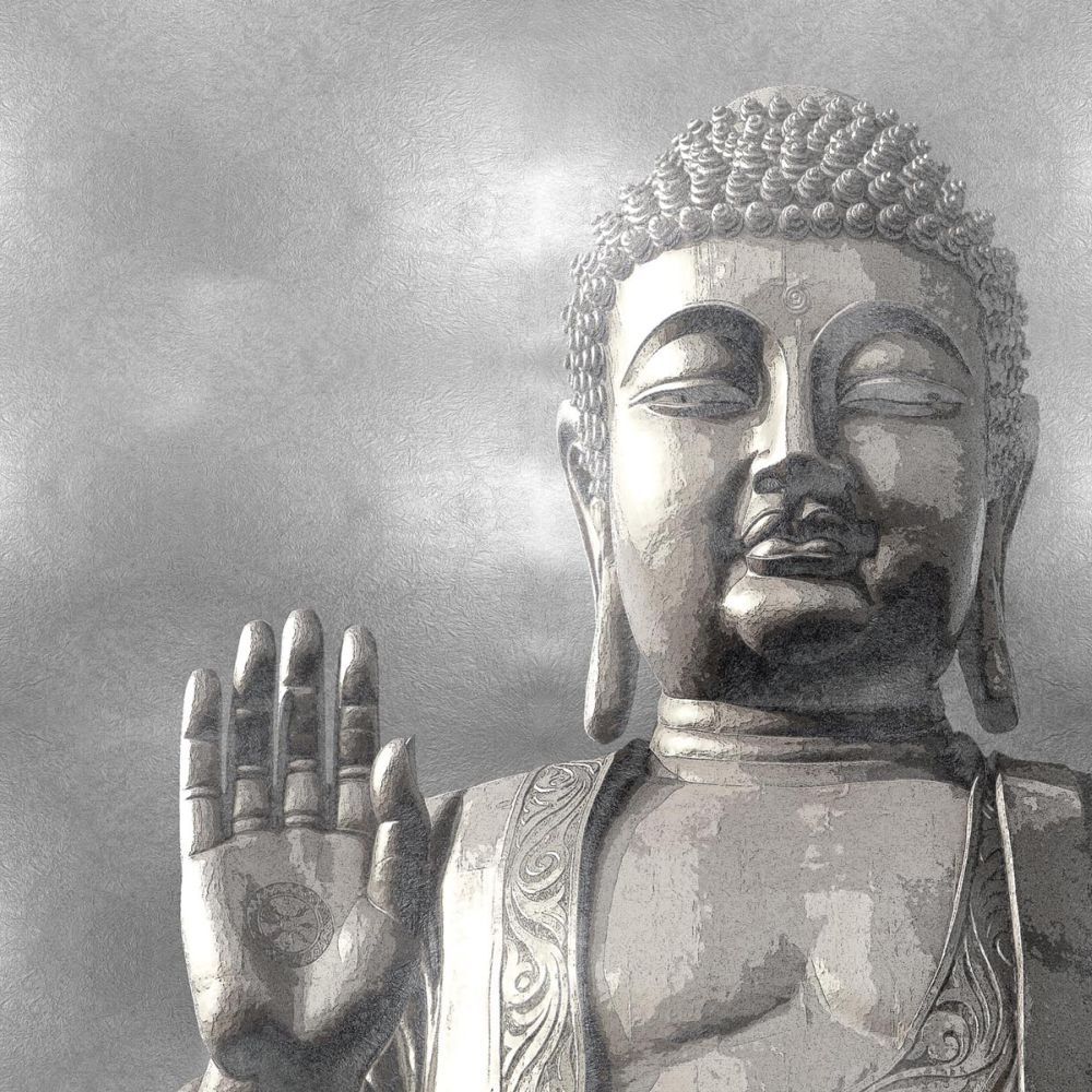 Silver Buddha