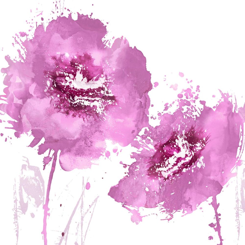 Flower Burst in Pink I