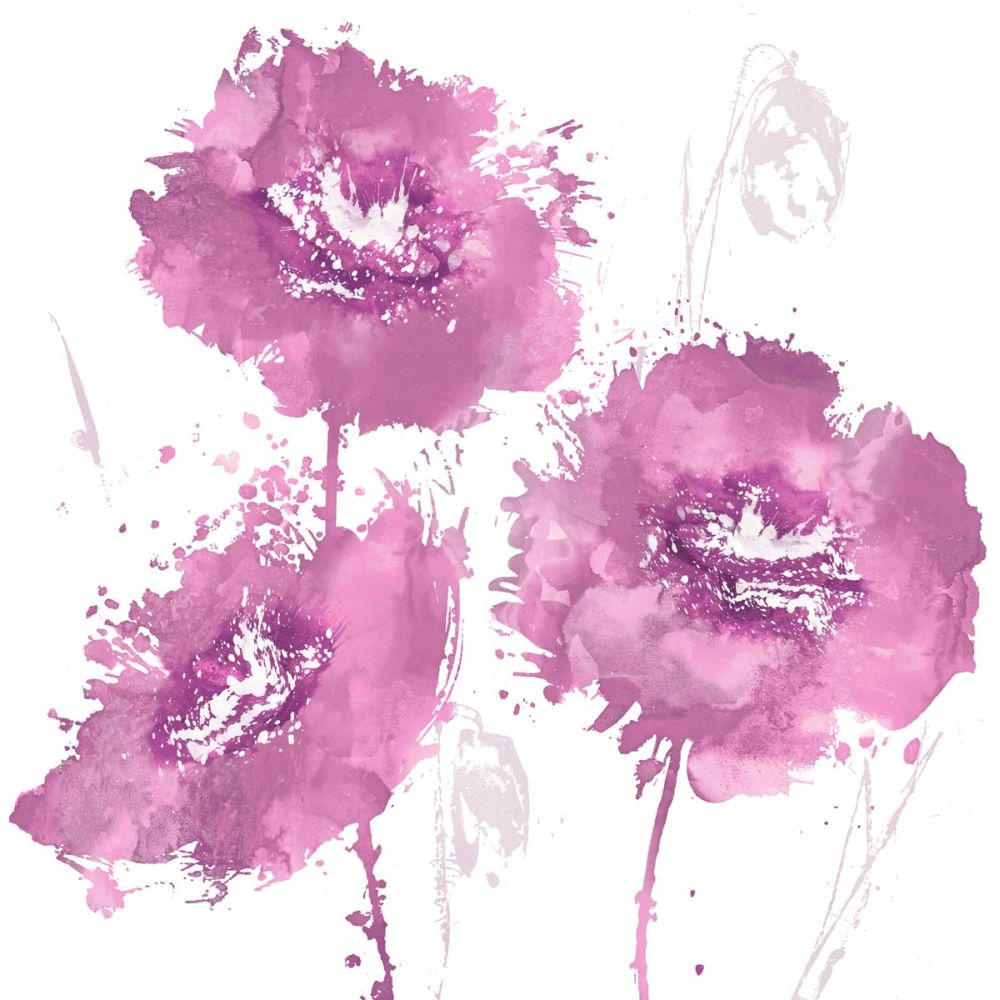 Flower Burst in Pink II