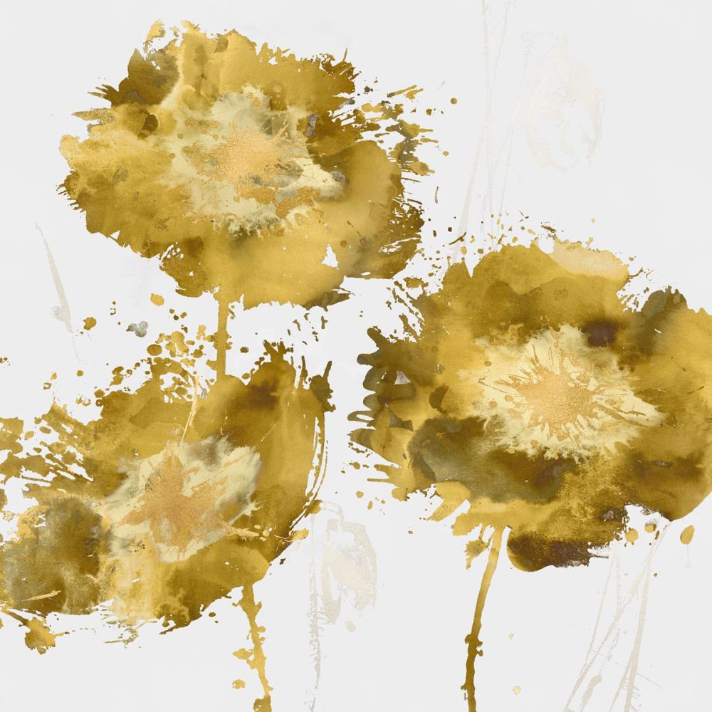Golden Flower Burst I