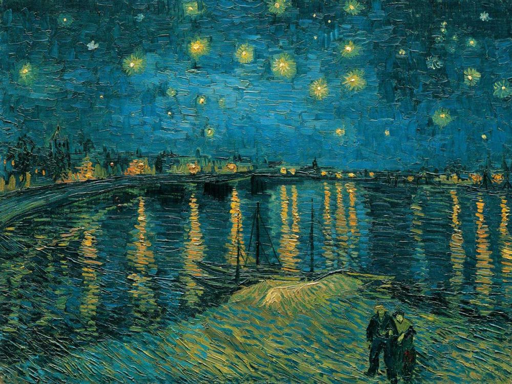 La nuit toile, Arles