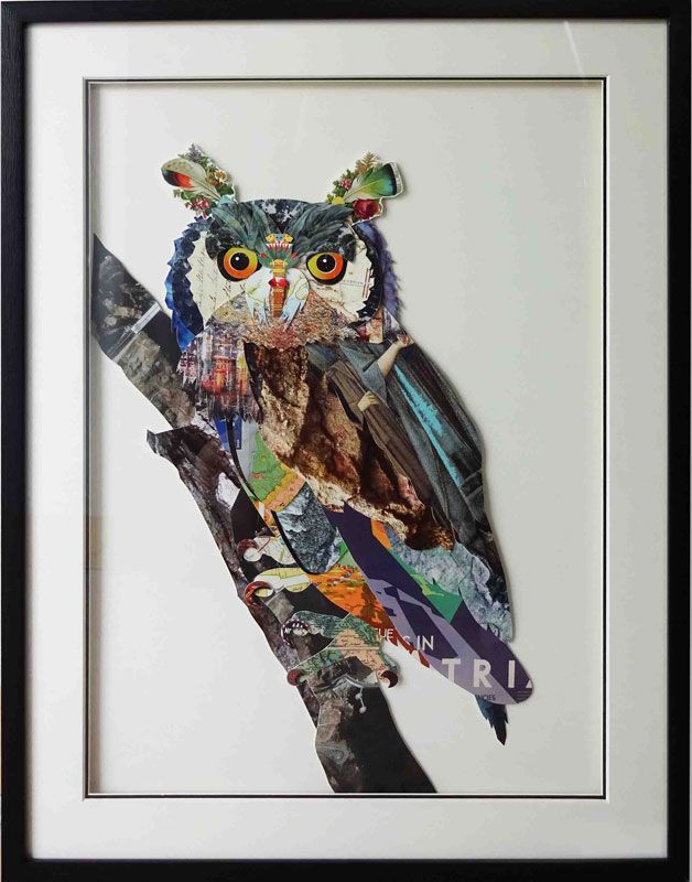 3D Papercut Owl