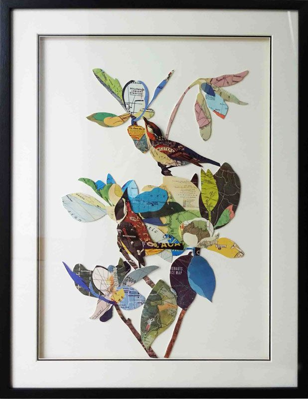 3D Papercut Birds