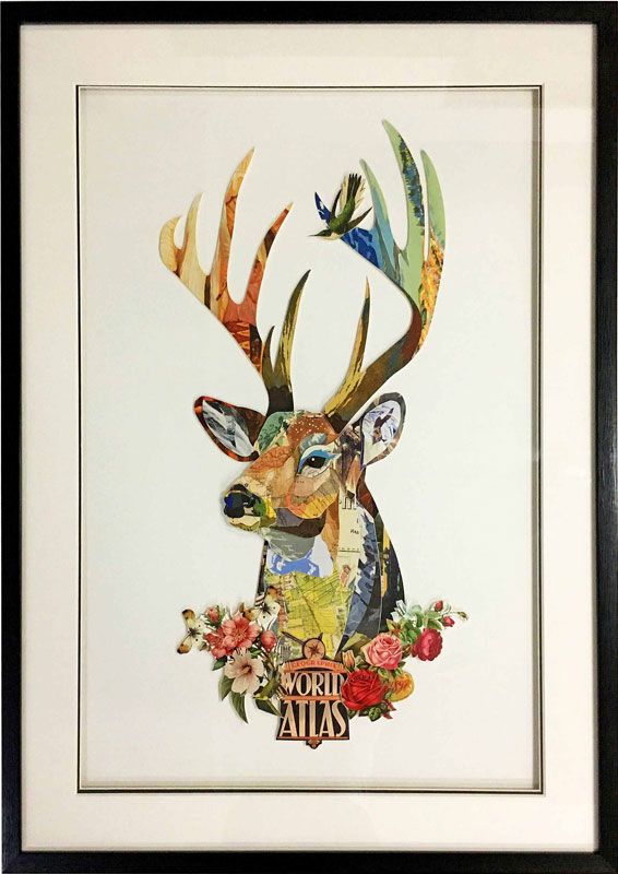 3D Papercut Deer